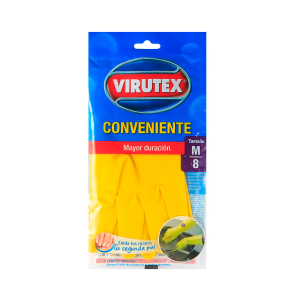 Guante Amarillo Virutex Conveniente T.M