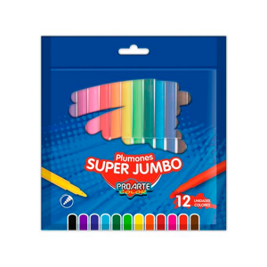 Marcador Proarte Super Jumbo 12 Colores