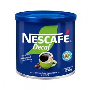 Café Nescafé Descafeinado Tarro 170gr