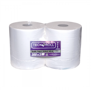 Toalla de Papel Tecnoroll D/H 200m 2Un