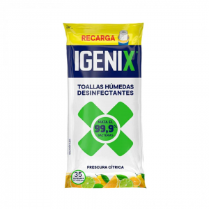 Toalla Desinfectante Igenix 35un