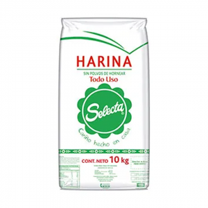 Harina Sin Polvos Selecta Saco 10kg
