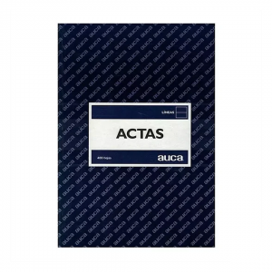 Libro Actas Auca Composición 400hj