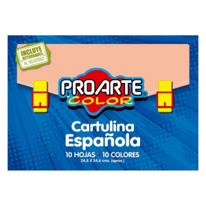 Carpeta Proarte Cartulina Española 10 colores