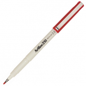 Marcador Artline 210 Rojo