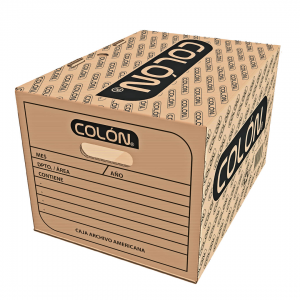 Caja Archivo Colón Americana <font color="red"; size= "2"><sup> (SA)<sup></font>	