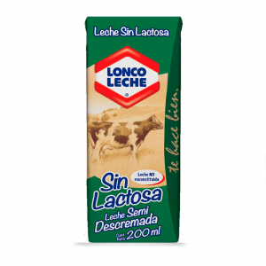 Leche Loncoleche sin Lactosa Semidescremada 200cc