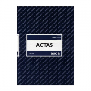 Libro Acta Auca Composición 200hjs